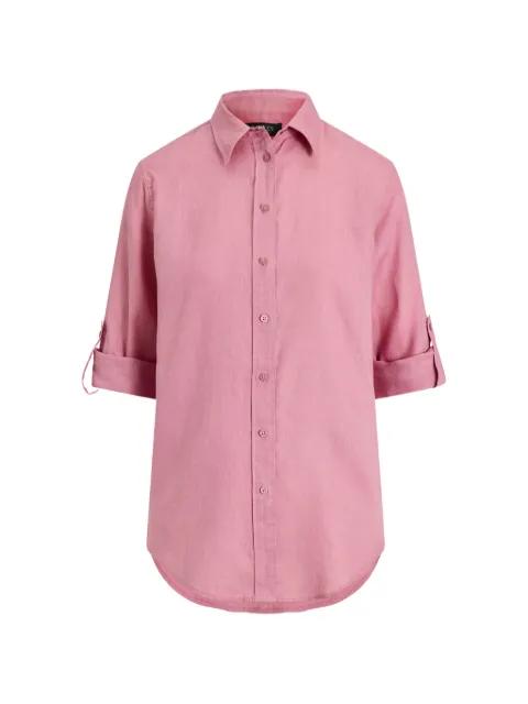 buttoned roll-up shirt by RALPH LAUREN