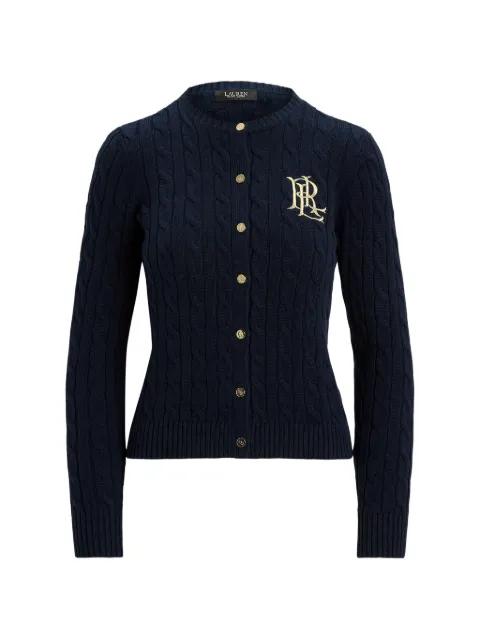 cable-knit buttoned cardigan by RALPH LAUREN
