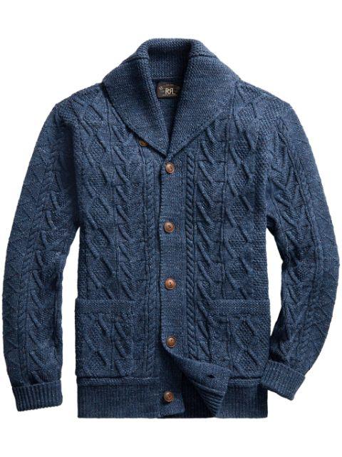 cable-knit cardigan by RALPH LAUREN