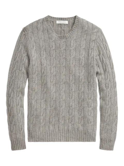 cable-knit crew-neck sweater by RALPH LAUREN
