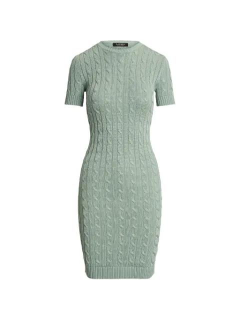 cable-knit midi dress by RALPH LAUREN
