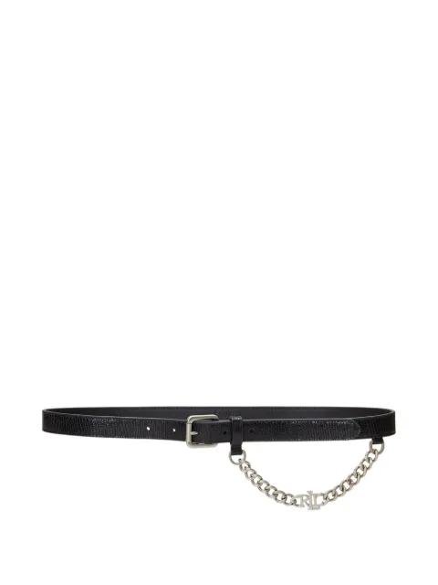 chain-detail buckle belt by RALPH LAUREN