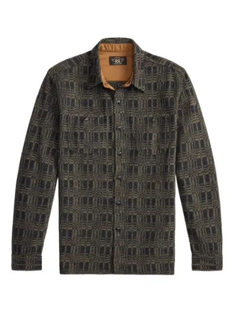 check button overshirt by RALPH LAUREN