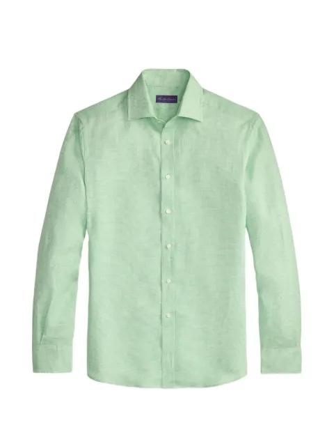 check-pattern long-sleeve shirt by RALPH LAUREN