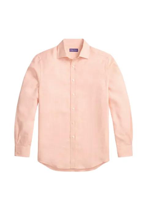 check-pattern long-sleeve shirt by RALPH LAUREN
