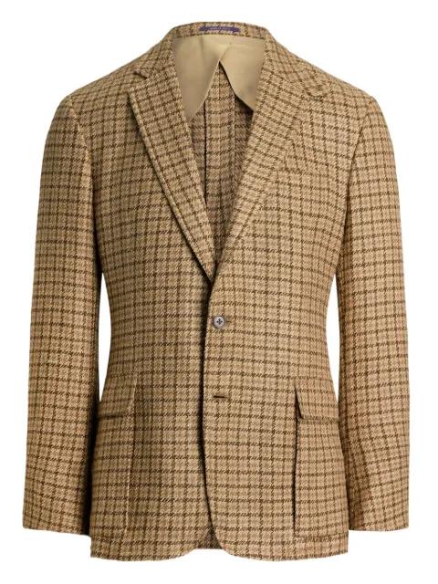 checked blazer by RALPH LAUREN