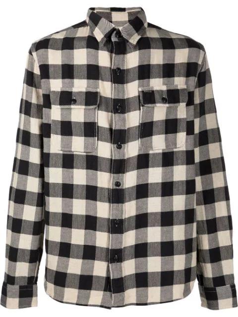 checked long-sleeved shirt by RALPH LAUREN