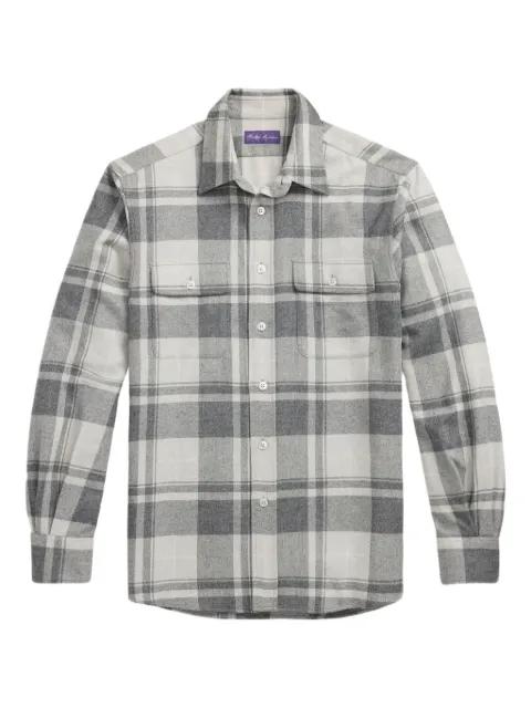checked pocket shirt by RALPH LAUREN
