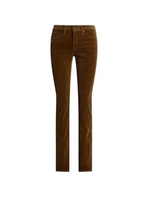 corduroy-effect trousers by RALPH LAUREN