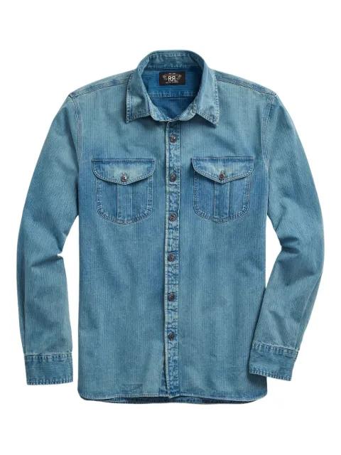 cotton denim shirt by RALPH LAUREN