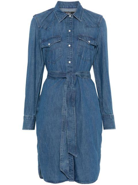 denim midi dress by RALPH LAUREN