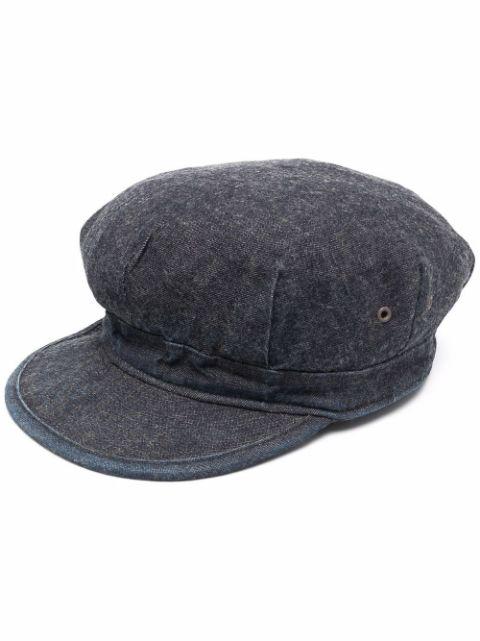 denim paperboy hat by RALPH LAUREN