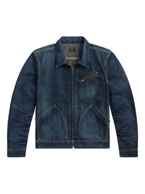 denim trucker jacket by RALPH LAUREN