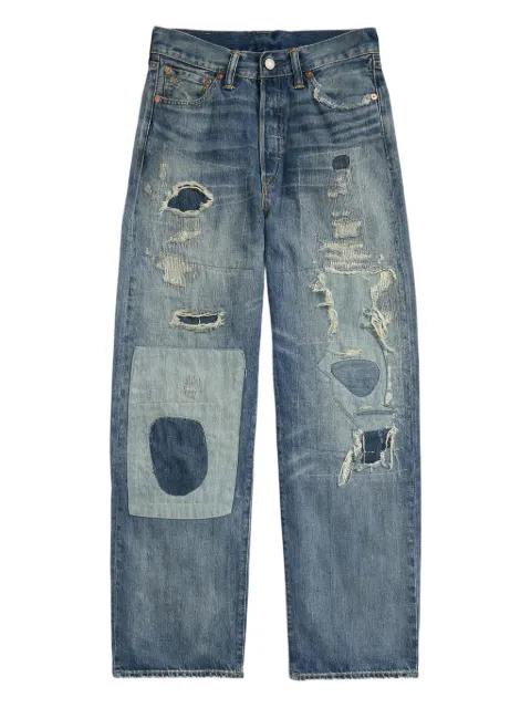 distressed jeans by RALPH LAUREN