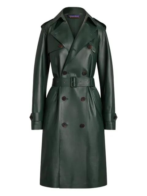 double-breasted coat by RALPH LAUREN