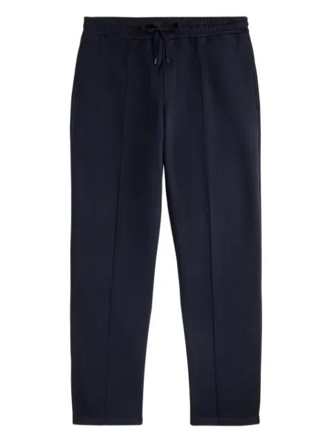 drawcord pintuck fleece track pants by RALPH LAUREN