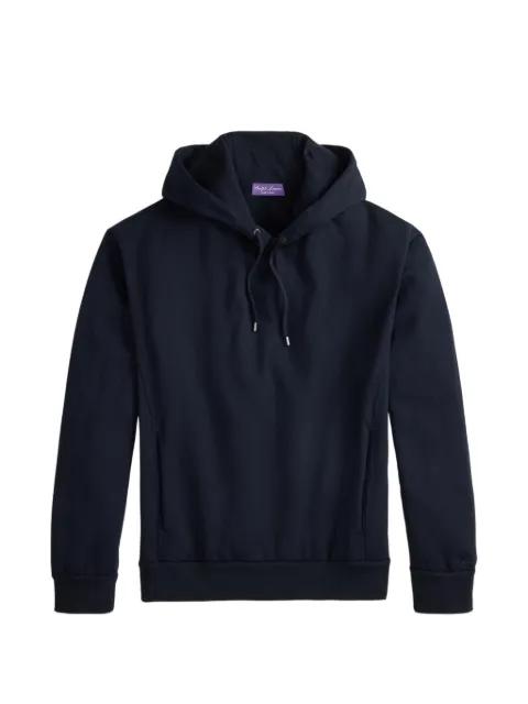 drawstring fleece hoodie by RALPH LAUREN
