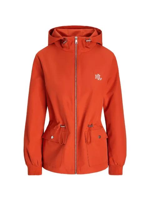 drawstring hoodied jacket by RALPH LAUREN