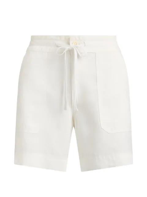 drawstring patch-pocket shorts by RALPH LAUREN
