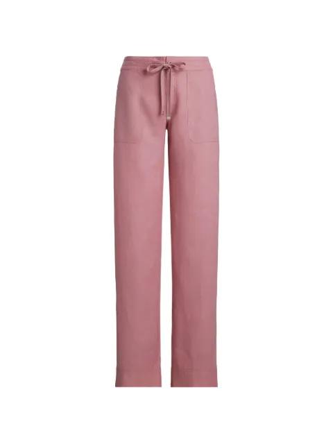 drawstring patch-pocket trousers by RALPH LAUREN