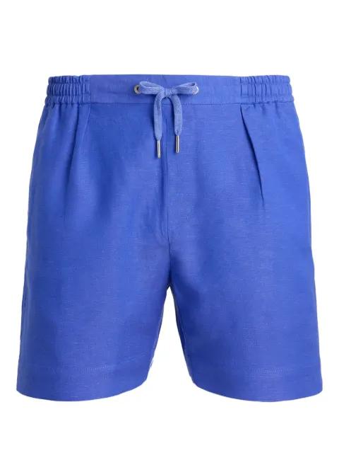 drawstring pleated shorts by RALPH LAUREN