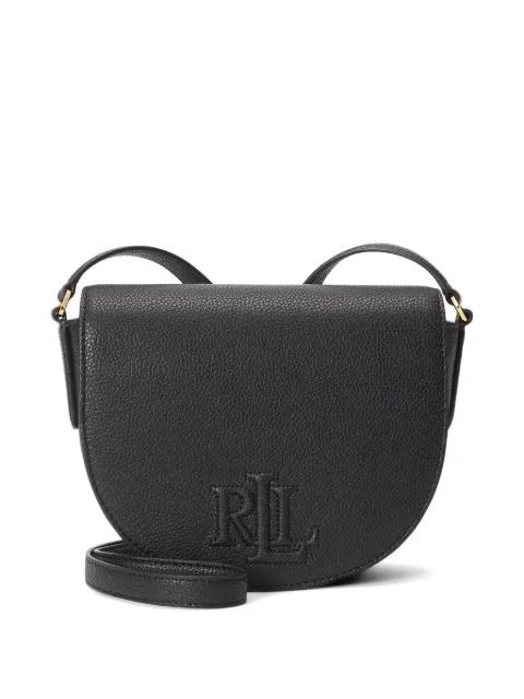 embossed-logo cross body bag by RALPH LAUREN