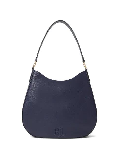 embossed-logo shoulder bag by RALPH LAUREN