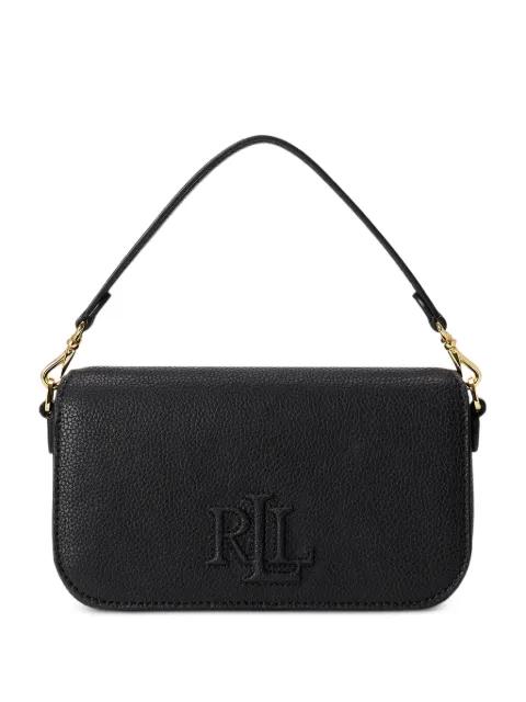 embossed-logo shoulder bag by RALPH LAUREN