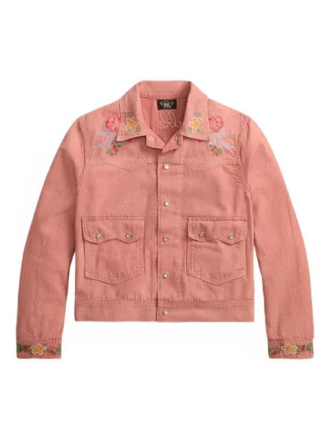 embroidered cotton jacket by RALPH LAUREN