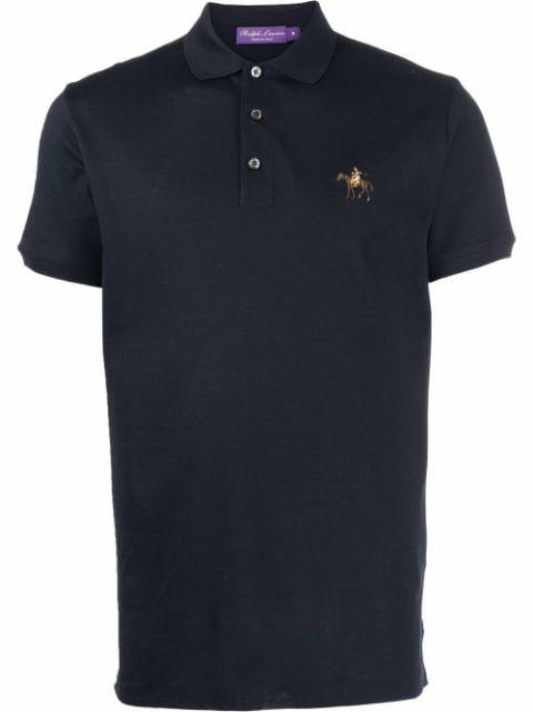 embroidered logo polo shirt by RALPH LAUREN