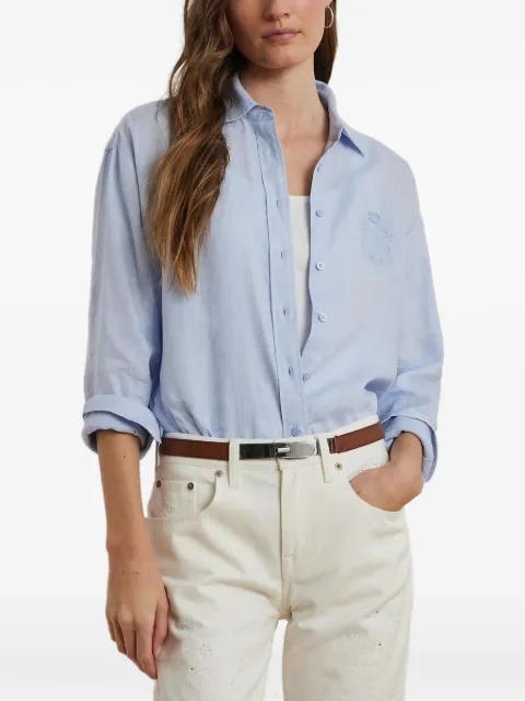 embroidered-logo shirt by RALPH LAUREN