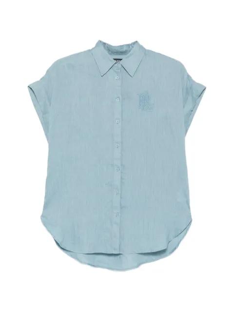 embroidered-logo short-sleeve shirt by RALPH LAUREN