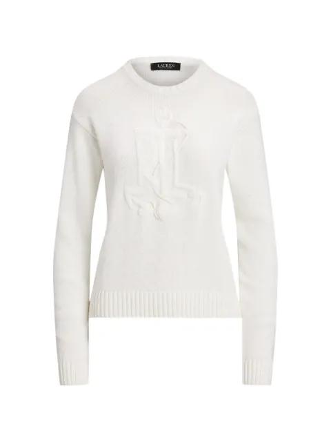 embroidered-logo sweater by RALPH LAUREN