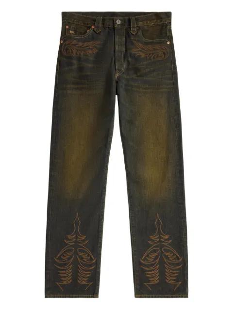 embroidered trousers by RALPH LAUREN