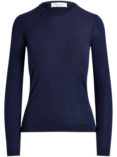 fine-knit cashmere jumper by RALPH LAUREN
