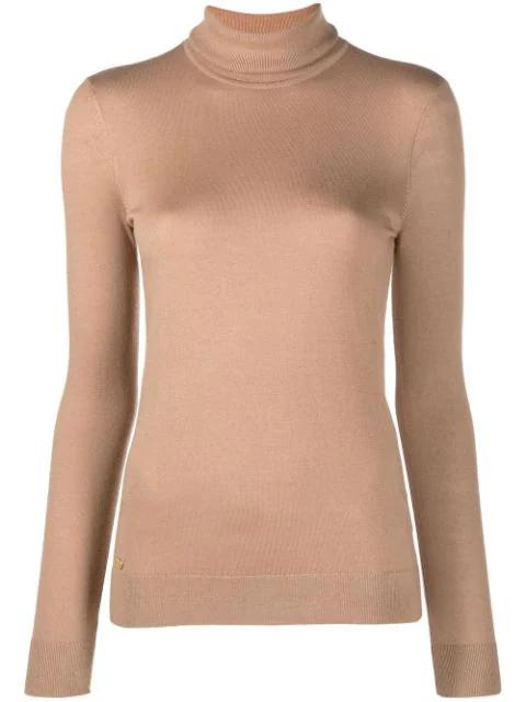 fine-knit roll neck jumper by RALPH LAUREN