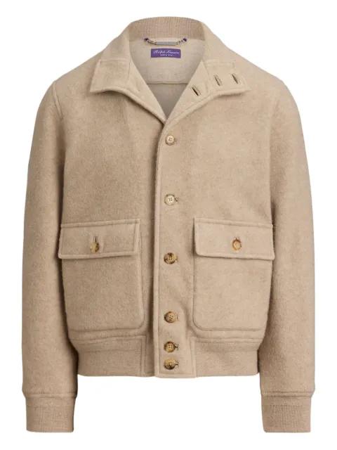 fleece pocket cardigan by RALPH LAUREN