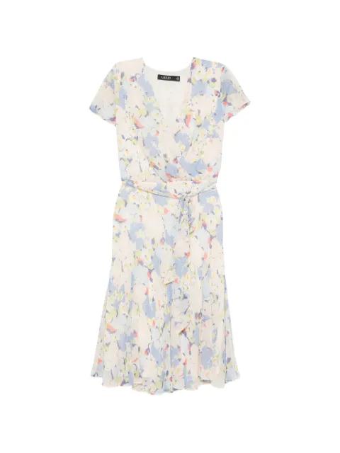 floral-print midi dress by RALPH LAUREN