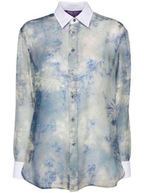 floral-print shirt by RALPH LAUREN