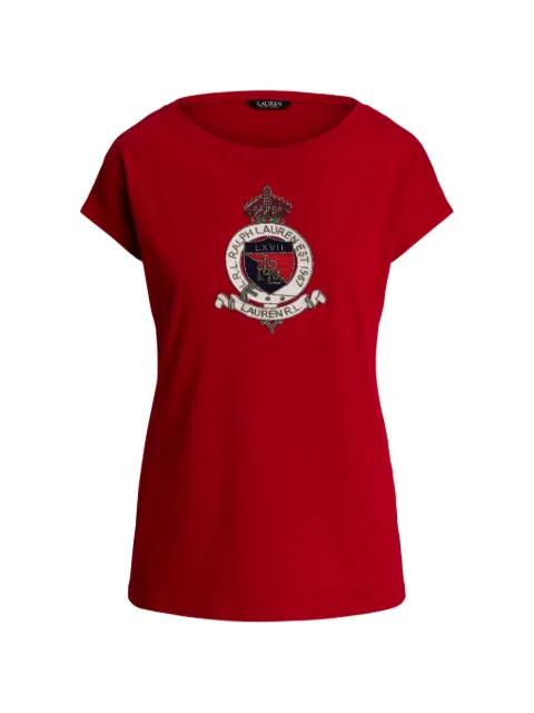 graphic short-sleeves T-shirt by RALPH LAUREN