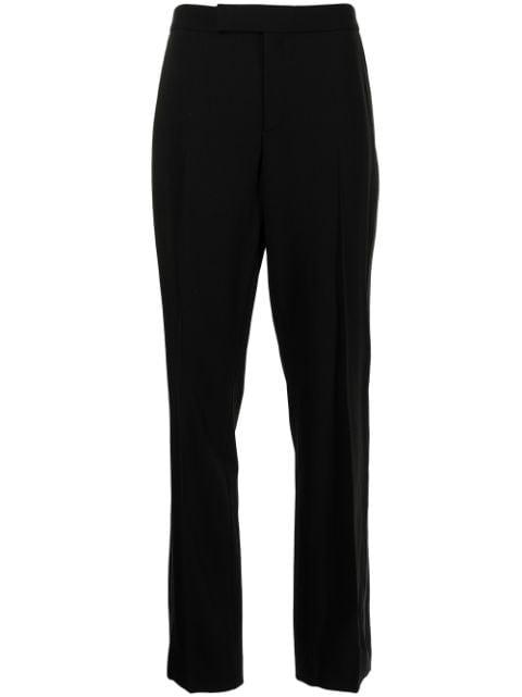 high-rise tailored trousers by RALPH LAUREN