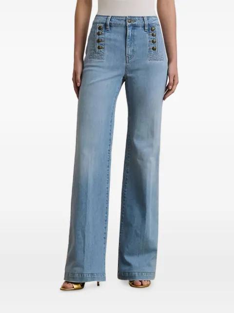 high-waisted jeans by RALPH LAUREN
