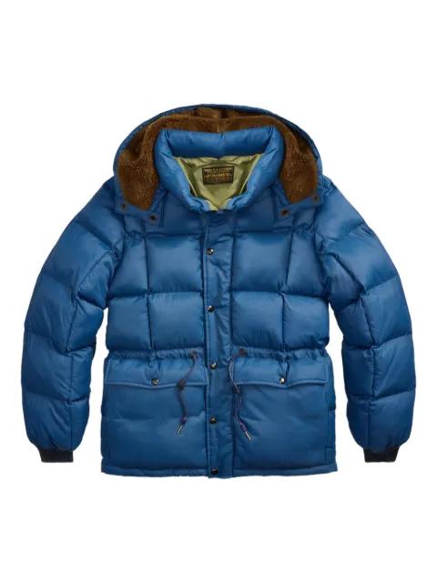 hoodied quilted jacket by RALPH LAUREN