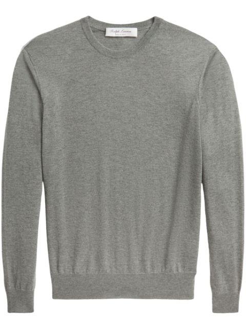 jersey-knit cashmere pullover by RALPH LAUREN