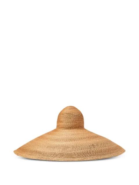 large straw sun hat by RALPH LAUREN