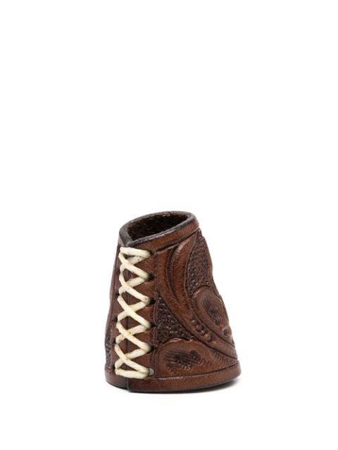 leather bandana slider by RALPH LAUREN