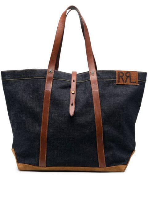 leather tote bag by RALPH LAUREN