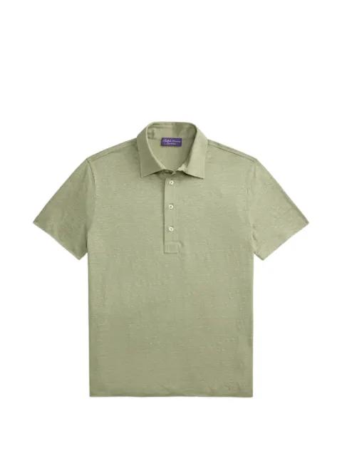 linen polo shirt by RALPH LAUREN