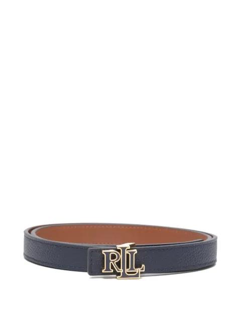 logo-buckle belt by RALPH LAUREN