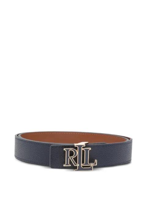 logo-buckle belt by RALPH LAUREN